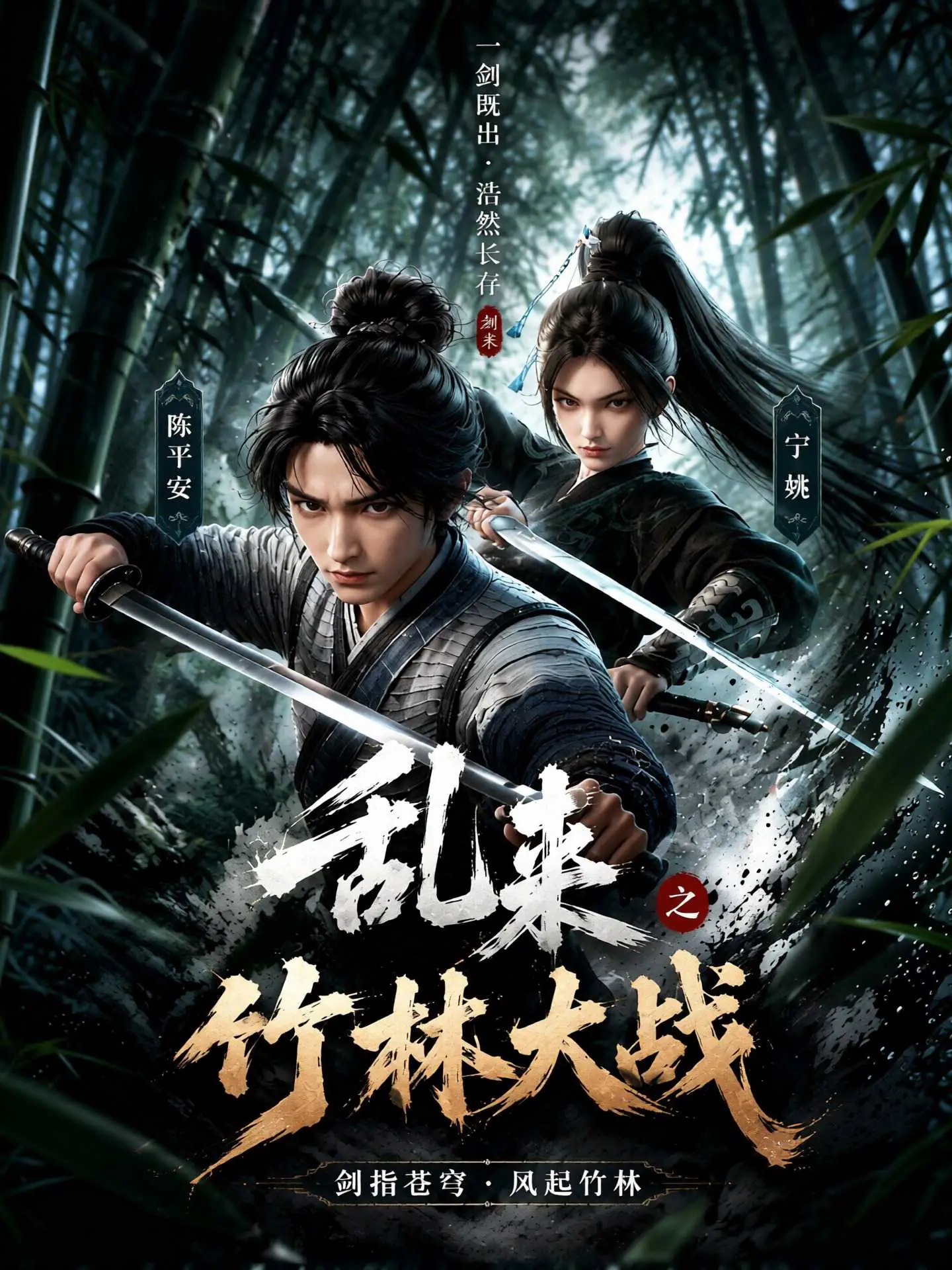 《剑来新章》魔改短剧封面